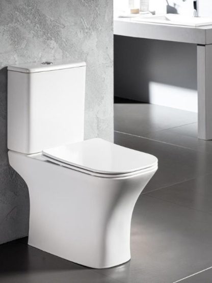 ΛΕΚΑΝΗ DELIA 65 ΛΕΥΚΗ BIANCO CERAMICA