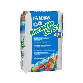 ΚΟΛΛΑ ΠΛΑΚΙΔΙΩΝ KERAFLEX G3 S1 25KG MAPEI