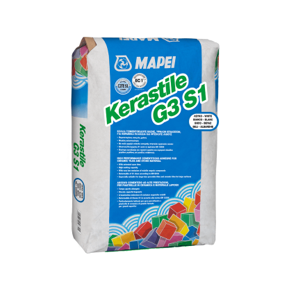 ΚΟΛΛΑ ΠΛΑΚΙΔΙΩΝ KERAFLEX G3 S1 25KG MAPEI