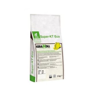 ΚΟΛΛΑ ΠΛΑΚΙΔΙΩΝ SUPER-KT ECO ΛΕΥΚΟ 5 Kg ΚΕRAKOLL