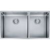 Νεροχύτης κουζίνας ένθετος Franke inox 780x450mm με μοντέρνο τετράγωνο σχεδιασμό.Inset kitchen sink Franke inox 780x450mm with modern square design