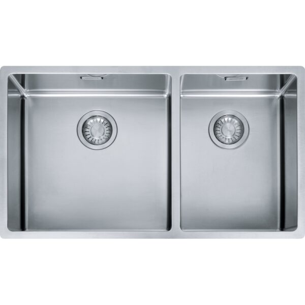 Νεροχύτης κουζίνας ένθετος Franke inox 780x450mm με μοντέρνο τετράγωνο σχεδιασμό.Inset kitchen sink Franke inox 780x450mm with modern square design