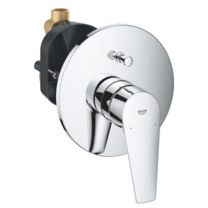 Εντοιχιζόμενος αναμικτήρας Grohe Bauedge 29079 με μινιμαλιστικό σχεδιασμό. Grohe Bauedge 29079 concealed mixer with sleek lines